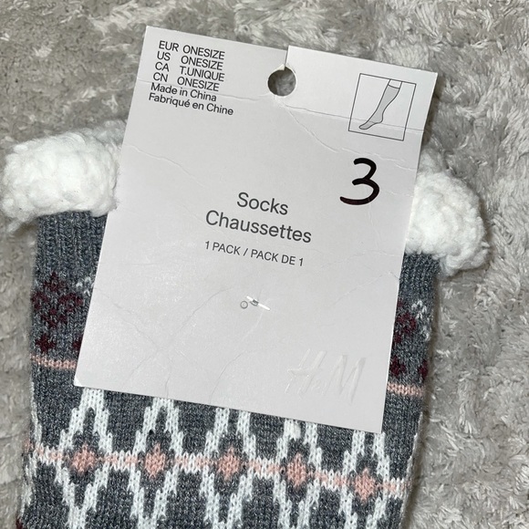H&M soft holiday warm very cozy thick socks - Picture 5 of 8